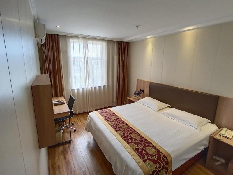 Greentree Inn Beijing Fangshan Liangxiang Suzhuang Express Hotel Exterior foto